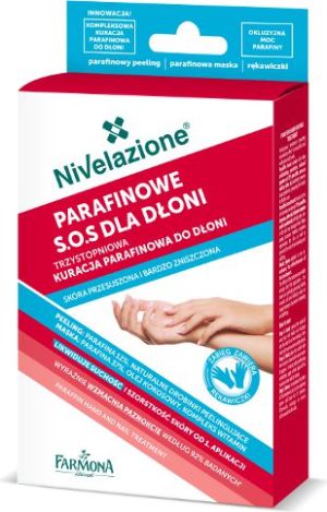 Farmona Nivelazione Parafinowe S.O.S. dla dłoni Trzystopniowa kuracja parafinowa do dłoni 1