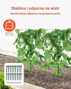 Składana Krata Ogrodowa 140 x 90 cm 3