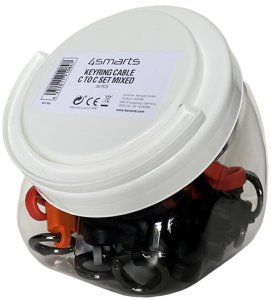 Kabel USB 4smarts USB-C - USB-C 0.075 m Wielokolorowy (541385) 12