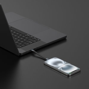 Kabel USB 4smarts USB-C - USB-C 0.075 m Wielokolorowy (541385) 10