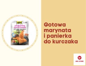 Zestaw chrupiąca panierka i marynata mieszanka przypraw do chrupiącego kurczaka ostry chilli na 1 kg chicken 150g 3