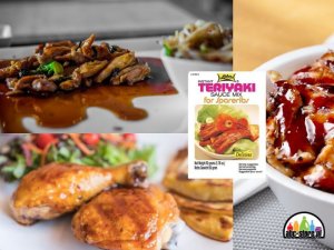 Przyprawa azjatycka sos teriyaki w proszku marynata do żeberek mięs 50g 4