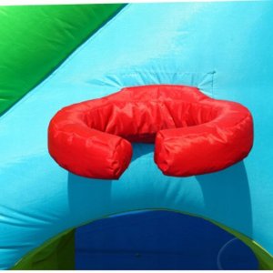 Dmuchany duży zamek KROKODYL trampolina HappyHop 11