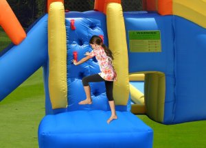 Dmuchany duży zamek MINI PARK WODNY trampolina 3