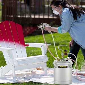 Agregat Malarski Pistolet Zbiornik Ciśnieniowy 10L 6