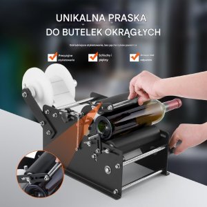 Vevor Etykieciarka automatyczna do butelek słoików 15-20 szt./min 2