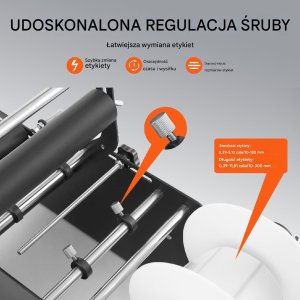 Vevor Etykieciarka automatyczna do butelek słoików 15-20 szt./min 3