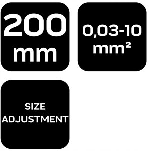 Neo Automatyczny ściągacz izolacji 0.03-10.0 mm 7