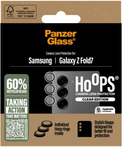 PanzerGlass Tempered glass lens protector Hoops for Samsung Galaxy Z Fold7 3