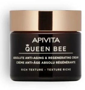 APIVITA_Queen Bee Absolute Anti?Aging &amp; Regenerating Cream Rich Texture bogaty krem przeciwzmarszczkowy o bogatej konsystencji 50ml 2