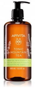 Natura Siberica APIVITA_Tonic Mountain Tea Shower Gel with Essential Oils Eco* Pack tonizujący żel pod prysznic z Górską Herbatą i olejkami eterycznymi 500ml 2
