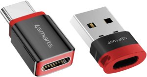 Adapter USB 4smarts USB-A - USB-C Czarny  (541615) 2