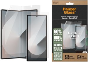 PanzerGlass Zestaw ochronny FlipFoldFlex 2w1 Szkło Classic Fit + Folia Ultra-Wide Fit TPU do Samsung Galaxy Fold7 2