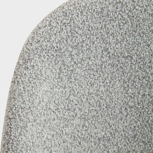 Krzesło tapicerowane  FRESCA Jasnoszare  HOMLA 3