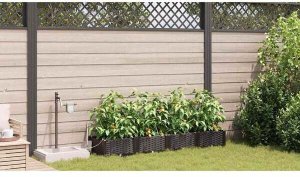 Donice ogrodowe Czarny 120 x 120 x 142 cm Stal Lumarko! 2