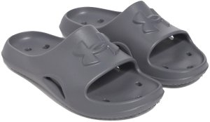 Klapki męskie UNDER ARMOUR M Locker V SL Szare Na basen siłownię 44 2