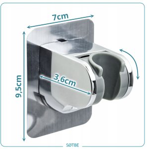 Zestaw bidetowy prysznic słuchawka wąż do baterii umywalkowej Bidetka MIA 12