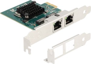Delock - Netzwerkadapter - PCIe 2.0 Low-Profile - Gigabit Ethernet x 2 4