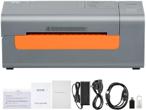 Drukarka termiczna etykiet kurierskich samoprzylepnych USB 40-108 mm 2