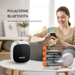 Dyfuzor Zapachowy Nawilżacz Powietrza Przemysłowy 100ml do 93 m 3