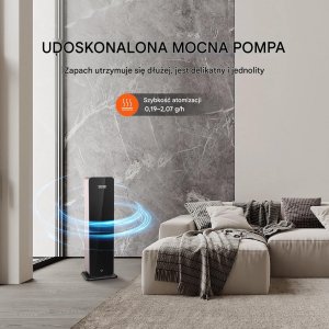 Nawilżacz powietrza Vevor Dyfuzor Zapachowy Nawilżacz Powietrza Przemysłowy 950ml do 280m 8