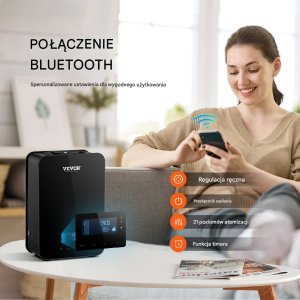 Dyfuzor Zapachowy Nawilżacz Powietrza Przemysłowy 180ml do 186 m 3