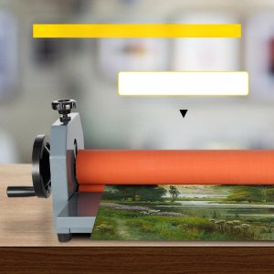 Laminator ręczny 1000mm cold roll do folii zdjęć plakatów reklamy 5