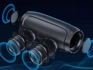 Głośnik Verk Głośnik bluetooth charge mini 3+ bezprzewodowy przenośny usb microsd fm 5