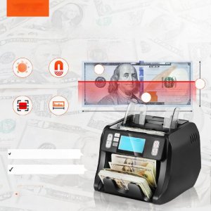 Vevor Liczarka do banknotów pieniędzy USD EUR 1200 szt./min 4