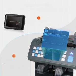 Vevor Liczarka do banknotów pieniędzy Podwójny CIS 6