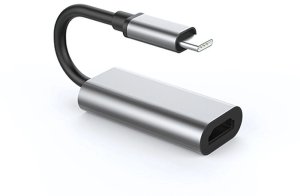 Adapter przejściówka kabel usb-c na hdmi 4k 60hz 18cm usb 3.1-c do laptopa 6