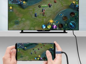 Adapter przejściówka kabel usb-c na hdmi 4k 60hz 18cm usb 3.1-c do laptopa 8