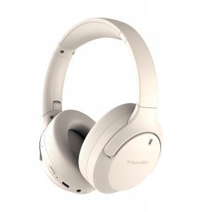 Bezprzewodowe słuchawki nauszne z ANC , Kruger&amp;Matz Street 4 , beżowe 2