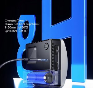 Lampa Led 10w Video 1800k-9000k Light Do Aparatu Telefonu / Ulanzi C10rgb Rgb 8