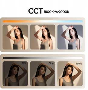 Lampa Led 20w Rgb Video 1800-9000k Do Telefonu Aparatu Kamery / Ulanzi K20rgb 4