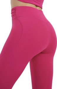 Legginsy damskie 4F FNK F369 różowe 4FWAW25TFTIF369 54S S 4