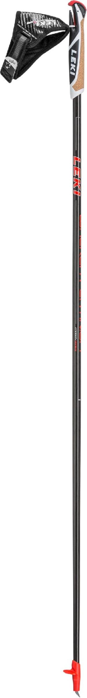 Leki Kije Nordic Walking Walker Platinium Black-Red 130 cm (6402537130) 1