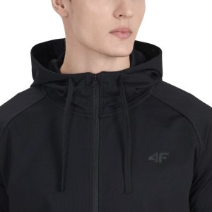 Bluza męska 4F FNK M654 czarna 4FWMM00TFSWM654 20S S 4