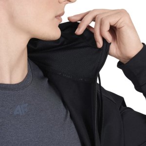 Bluza męska 4F FNK M654 czarna 4FWMM00TFSWM654 20S S 5