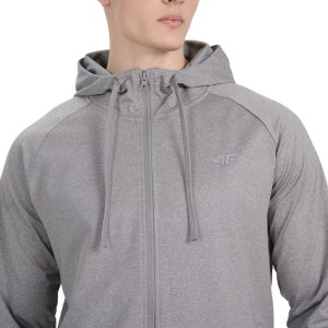Bluza męska 4F FNK M654 szara 4FWMM00TFSWM654 25M M 4