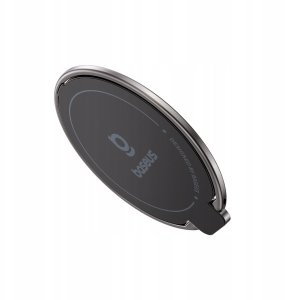Ring magnetyczny Baseus MagPro II z funkcją podstawki - tytanowy 2