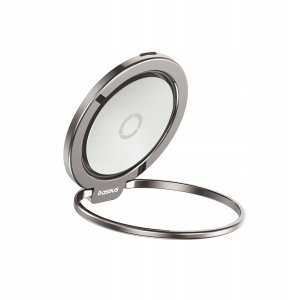 Ring magnetyczny Baseus MagPro II z funkcją podstawki - tytanowy 3