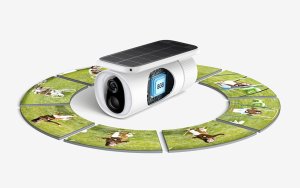 Zewnętrzna kamera Baseus Security S1 2K – biała 2