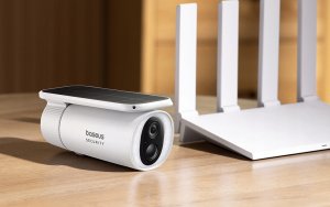 Zewnętrzna kamera Baseus Security S1 2K – biała 7