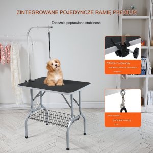 Stół groomerski trymerski dla psów kotów weterynaryjny blat 91 x 61 cm 8