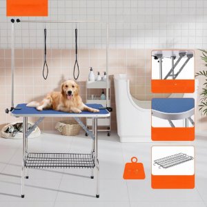 Stół groomerski trymerski dla psów kotów weterynaryjny blat 91 x 61 cm 4