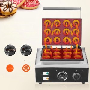 Gofrownica Donut do Pączków Opiekacz Gastronomiczna 6szt. 9