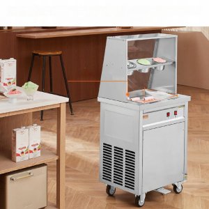 Maszyna do lodów tajskich rolowanych płyta mrożąca 3