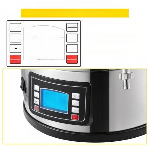 Kocioł warzelny zacierny warzelny do produkcji piwa 30L 2500W 12