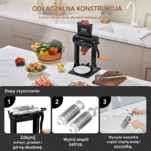 Maszynka do rozbijania mięsa kotleciarka ręczna 3